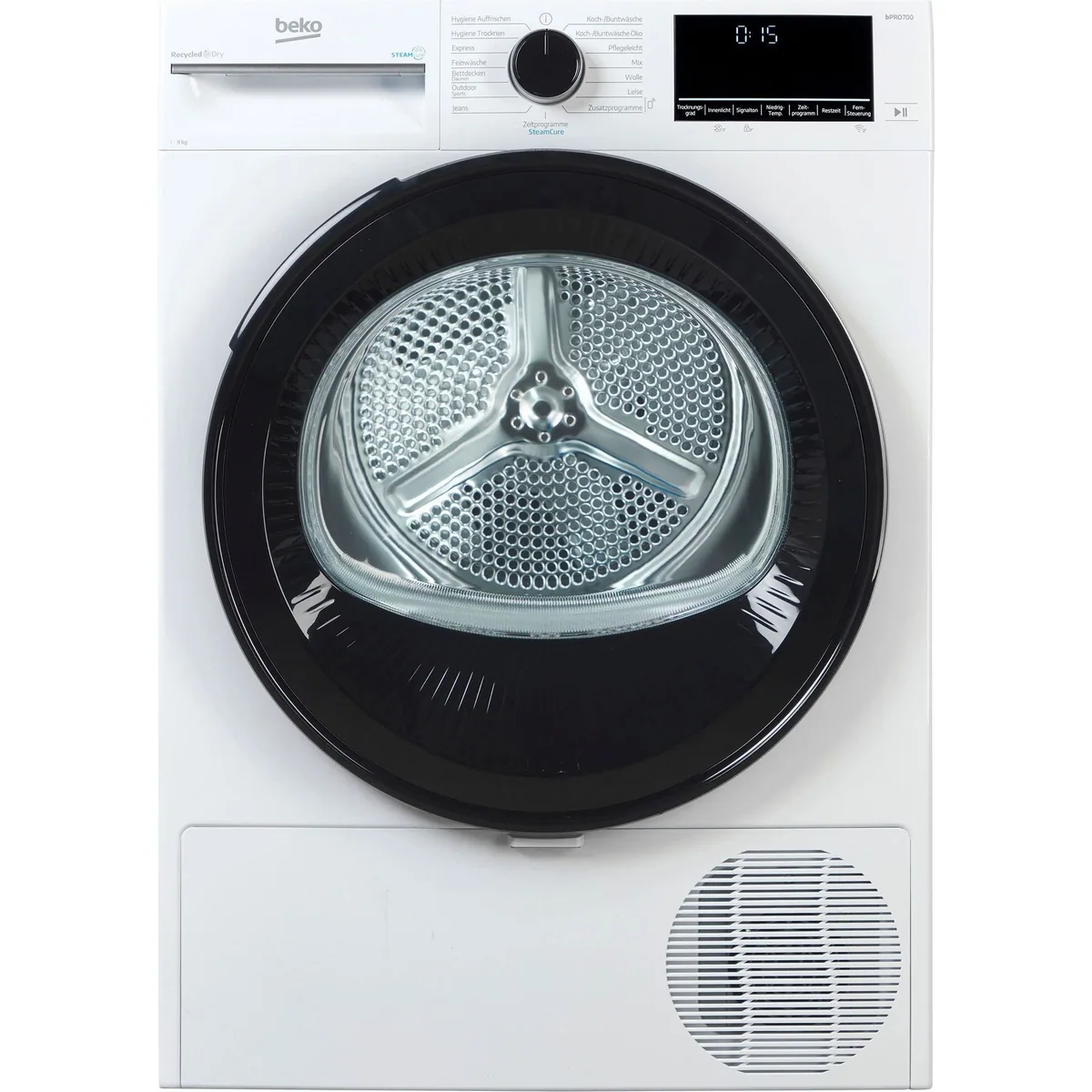BEKO B7T88209 Wärmepumpentrockner, energieeffizient, leise, vielseitige Programme 3