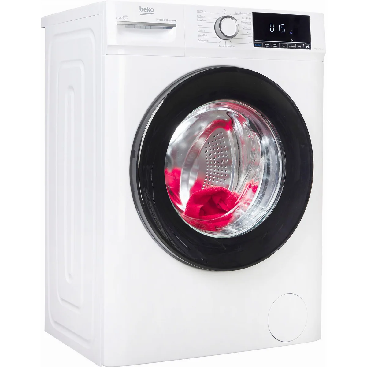 BEKO WMOFE841 Waschmaschine, 8 kg, 1400 U/min, SteamCure-Dampffunktion