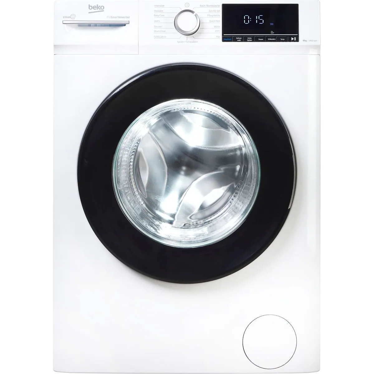 BEKO WMOFE841 Waschmaschine, 8 kg, 1400 U/min, SteamCure-Dampffunktion 3