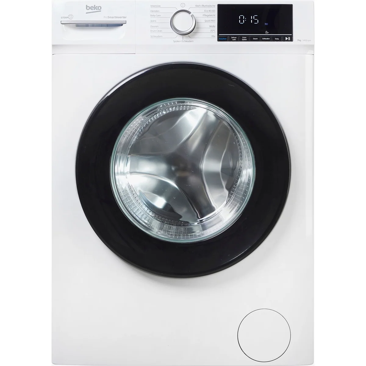 BEKO BM3WFOE741PSA Waschmaschine, 7 kg, 1400 U/min, Dampffunktion, Nachlegefunktion 3