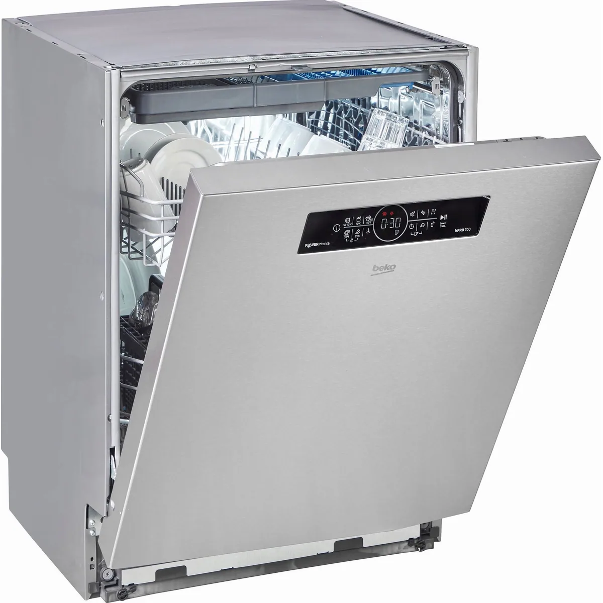 BEKO BDDN36462XP Unterbaugeschirrspüler, 14 Maßgedecke, leise 38 dB 3