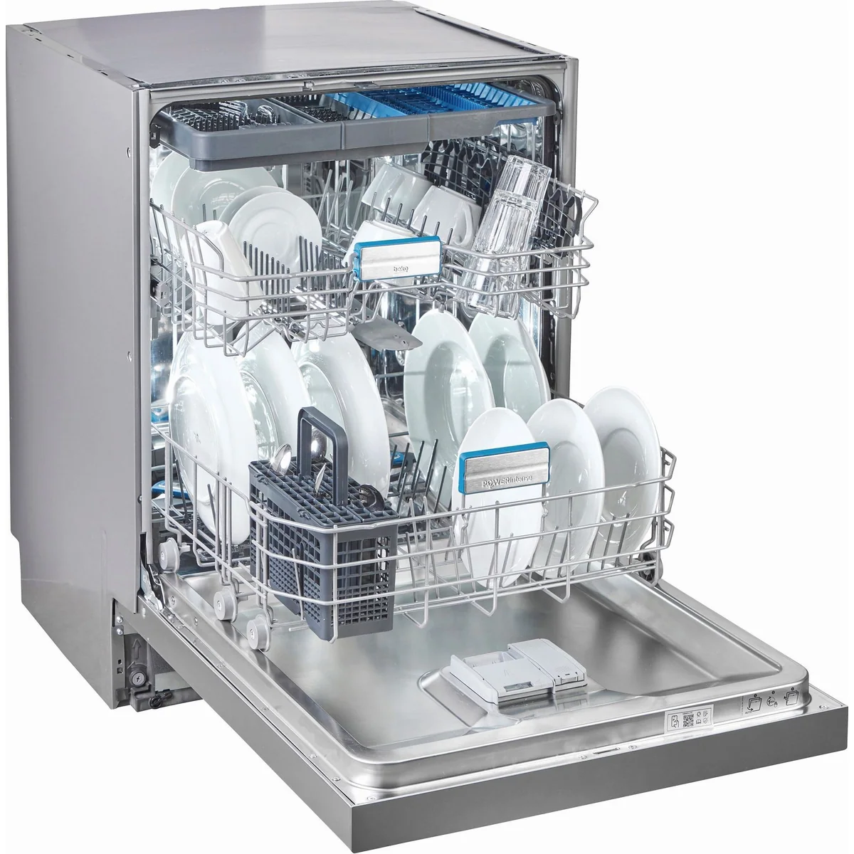 BEKO BDDN36462XP Unterbaugeschirrspüler, 14 Maßgedecke, leise 38 dB 4