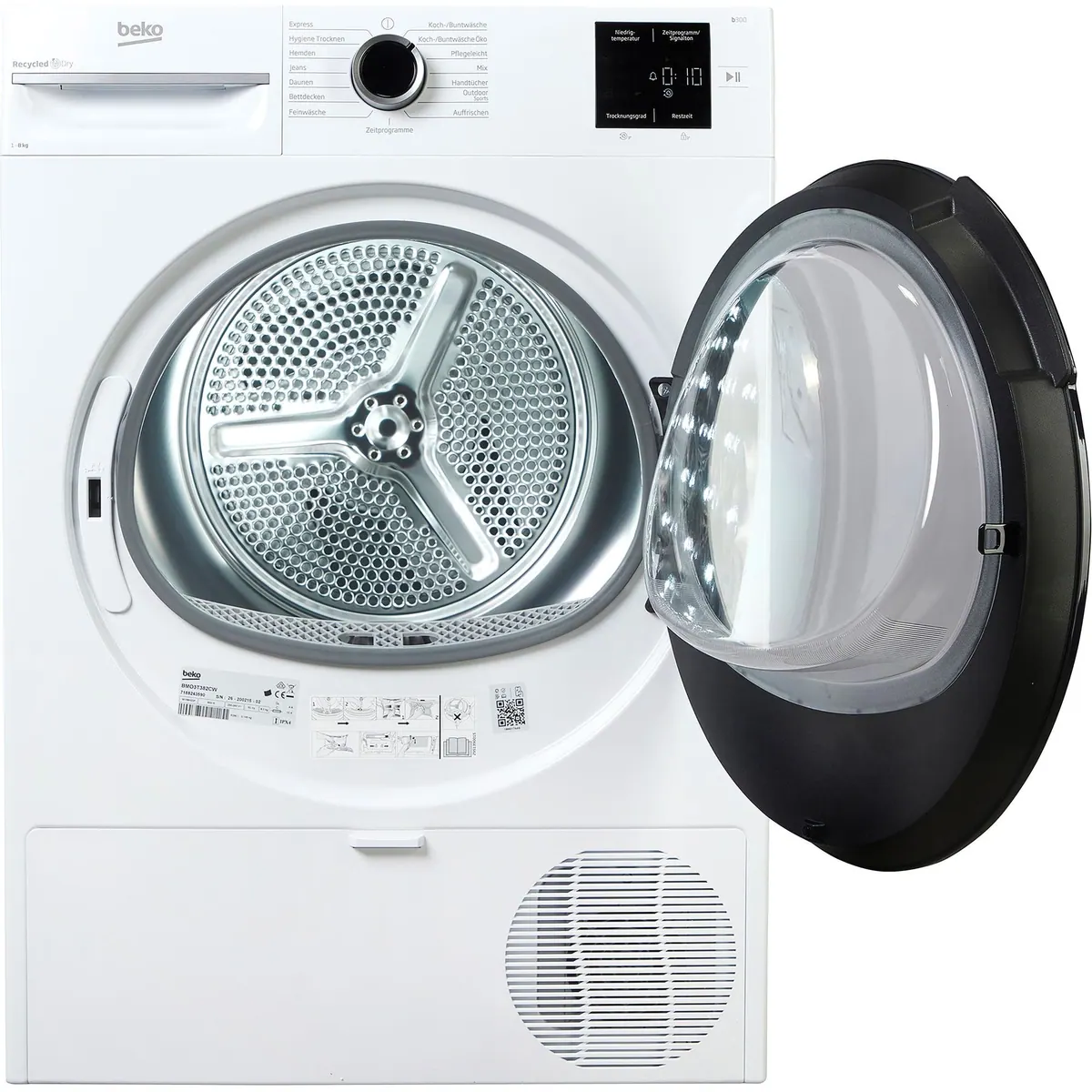 BEKO BMO3T382CW Wärmepumpentrockner, Hygiene Trocknen, 10 Jahre Motorgarantie 3
