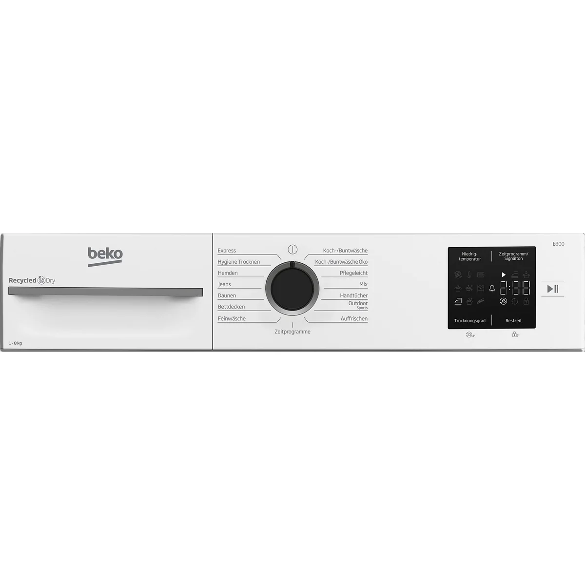BEKO BMO3T382CW Wärmepumpentrockner, Hygiene Trocknen, 10 Jahre Motorgarantie 5