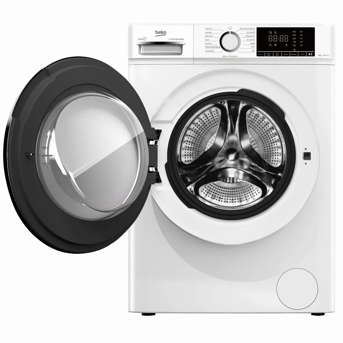 BEKO WMOFE741 Waschmaschine, 7 kg, 1400 U/min, Dampffunktion, Nachlegefunktion 2