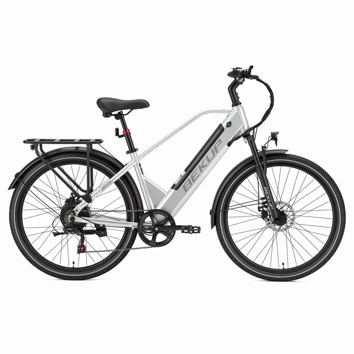 BEKUP V2 E-Bike Cityrad, 522 Wh Akku, 45 Nm, 7-Gang Shimano, komfortabel und vielseitig 2