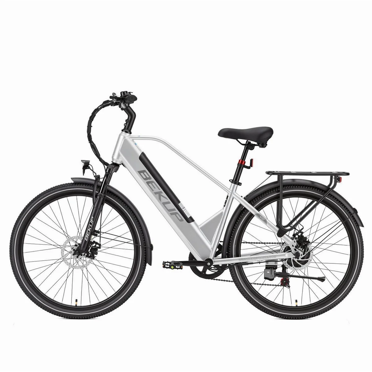 BEKUP V2 E-Bike Cityrad, 522 Wh Akku, 45 Nm, 7-Gang Shimano, komfortabel und vielseitig 3