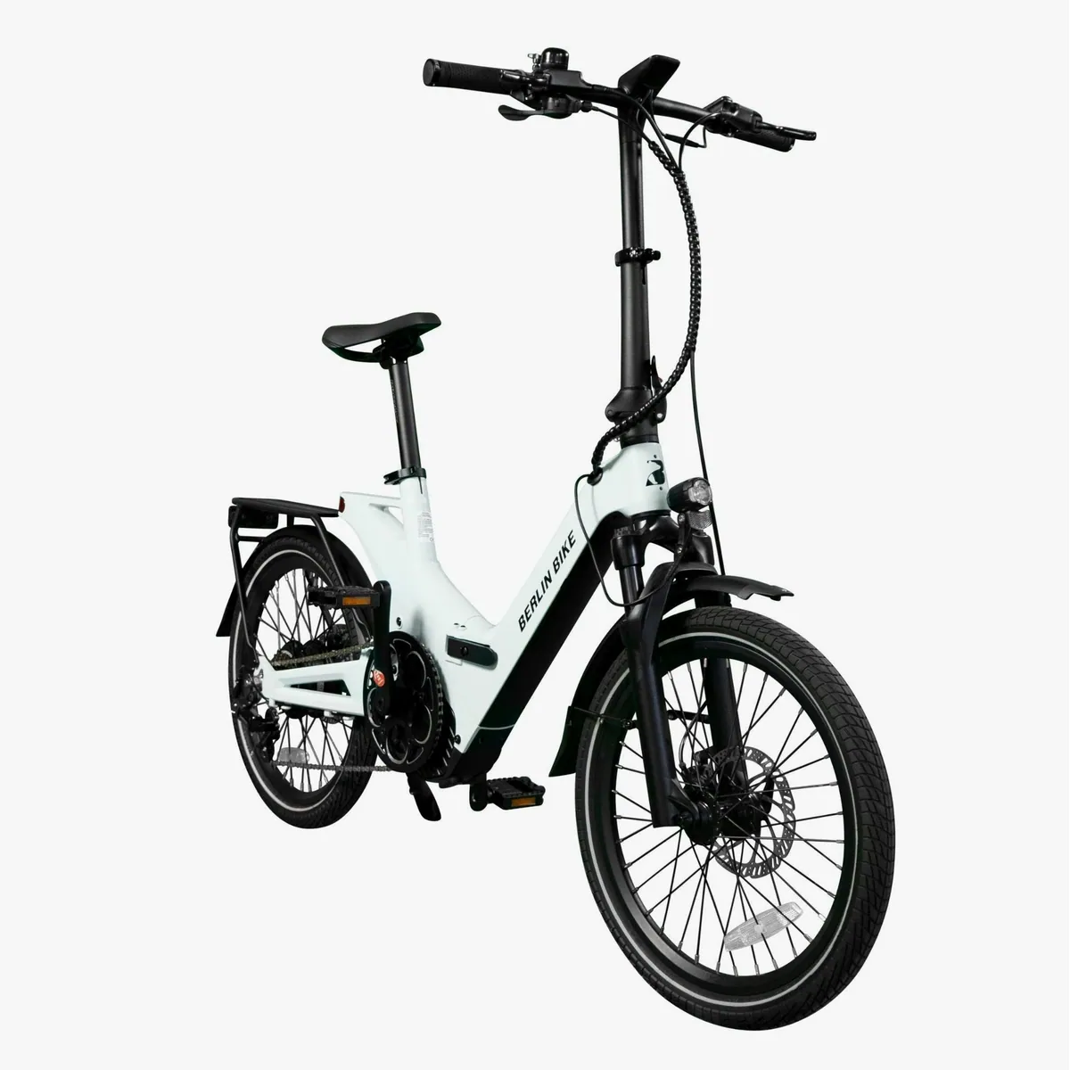 BERLIN BIKE 2GO E-Klapprad, Bafang Antrieb, 378 Wh Akku, 7-Gang Shimano 2