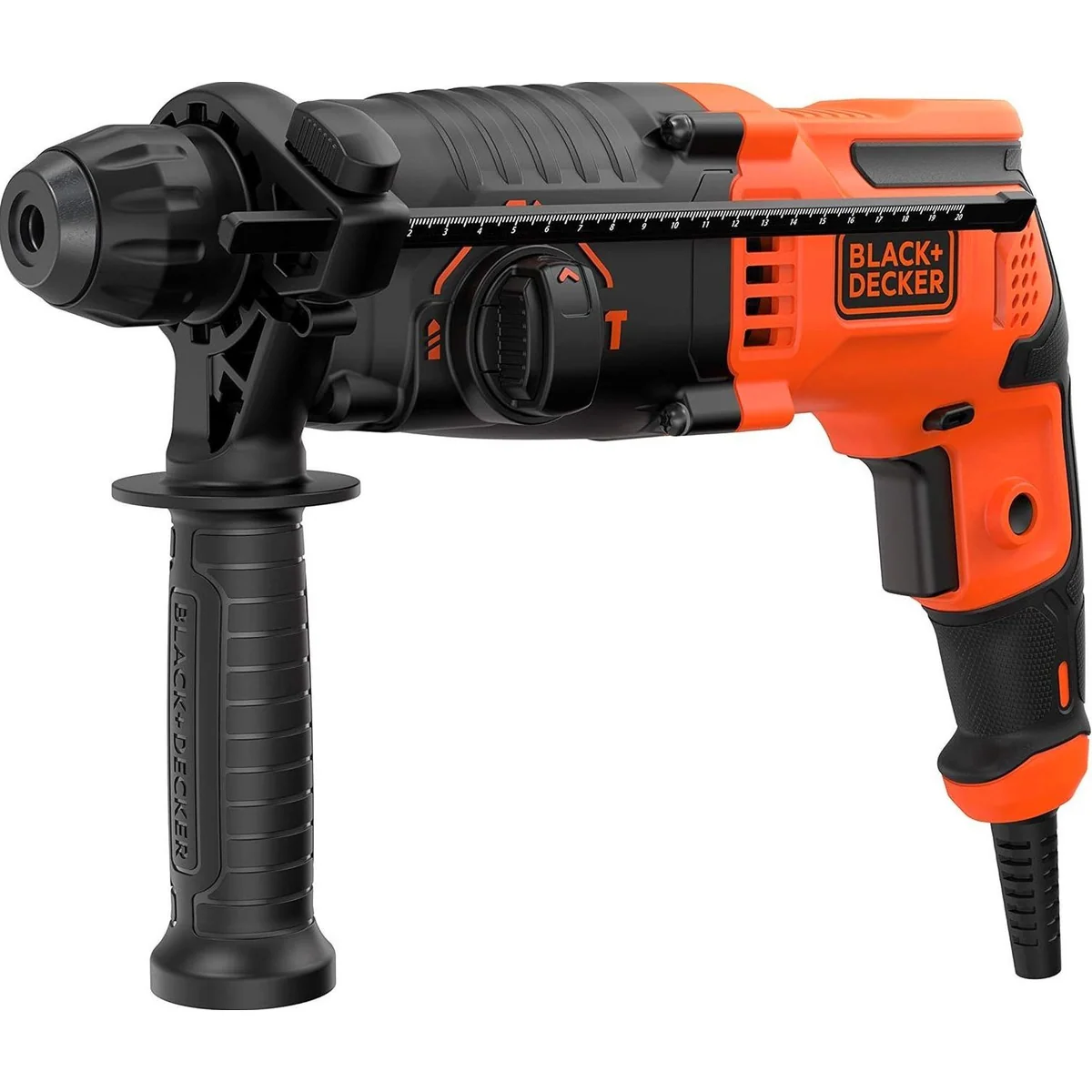 Black + Decker Kombihammer SDS-plus, 650 Watt, 1,4 Joule Schlagenergie 2