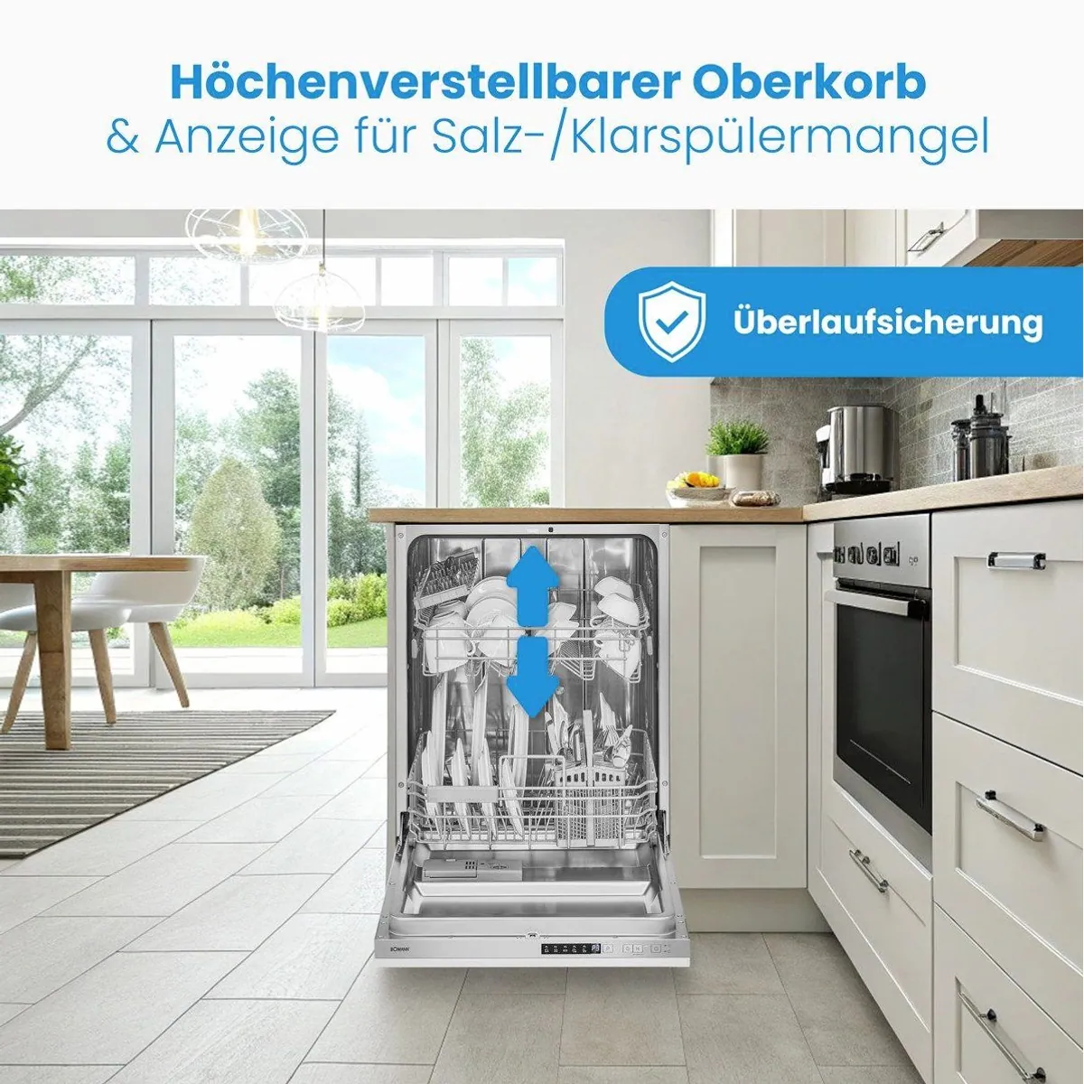 BOMANN GSPE 7420, vollintegrierbar, 10 Maßgedecke, 5 Programme 3