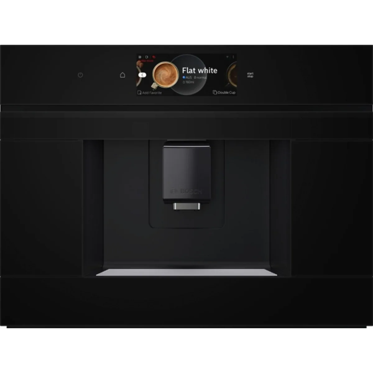 BOSCH CTL7181B0 Einbau-Kaffeevollautomat, TFT Touchdisplay Pro, autoMilk Clean 2