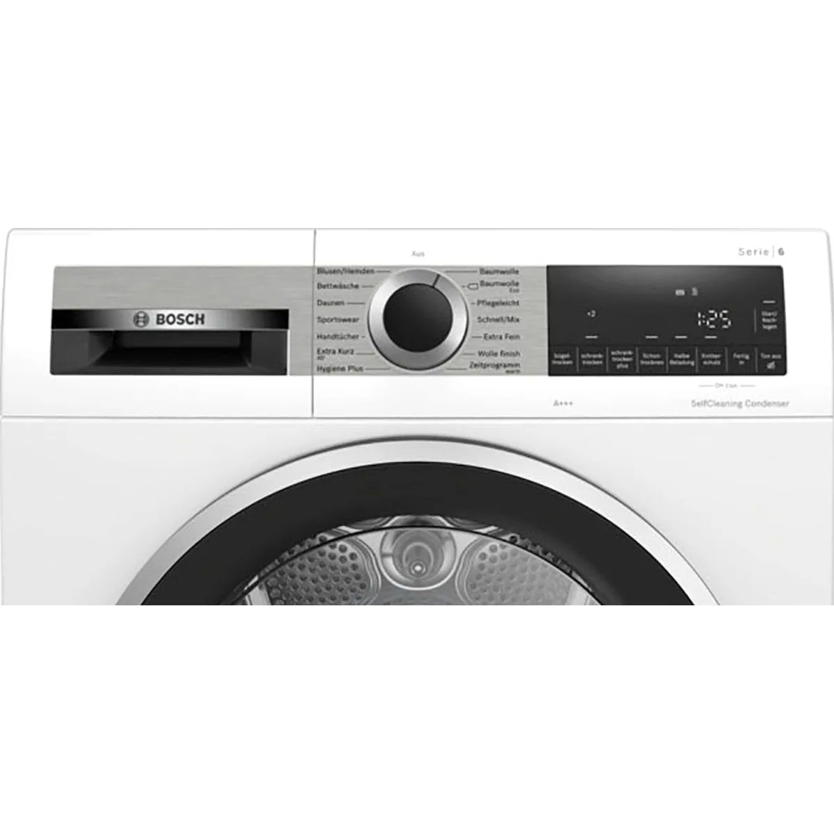 BOSCH WQG235D00 Wärmepumpentrockner, Selbstreinigender Kondensator, 8 kg Fassungsvermögen, AntiVibration Design 5