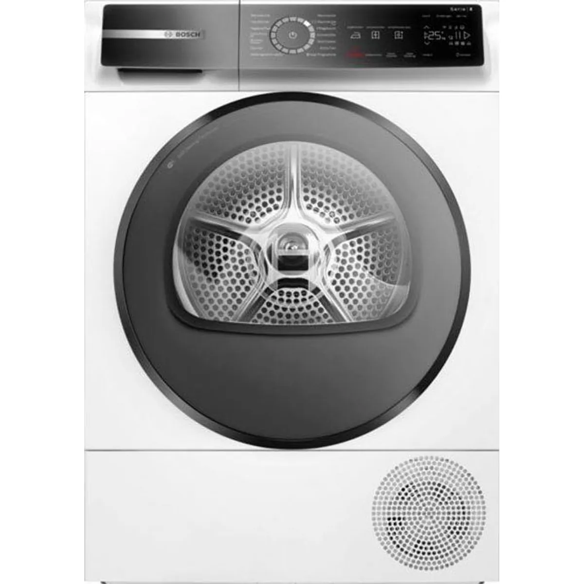 BOSCH WQB245B40 Wärmepumpentrockner, energieeffizient, 9 kg Fassungsvermögen, Smart Dry 3