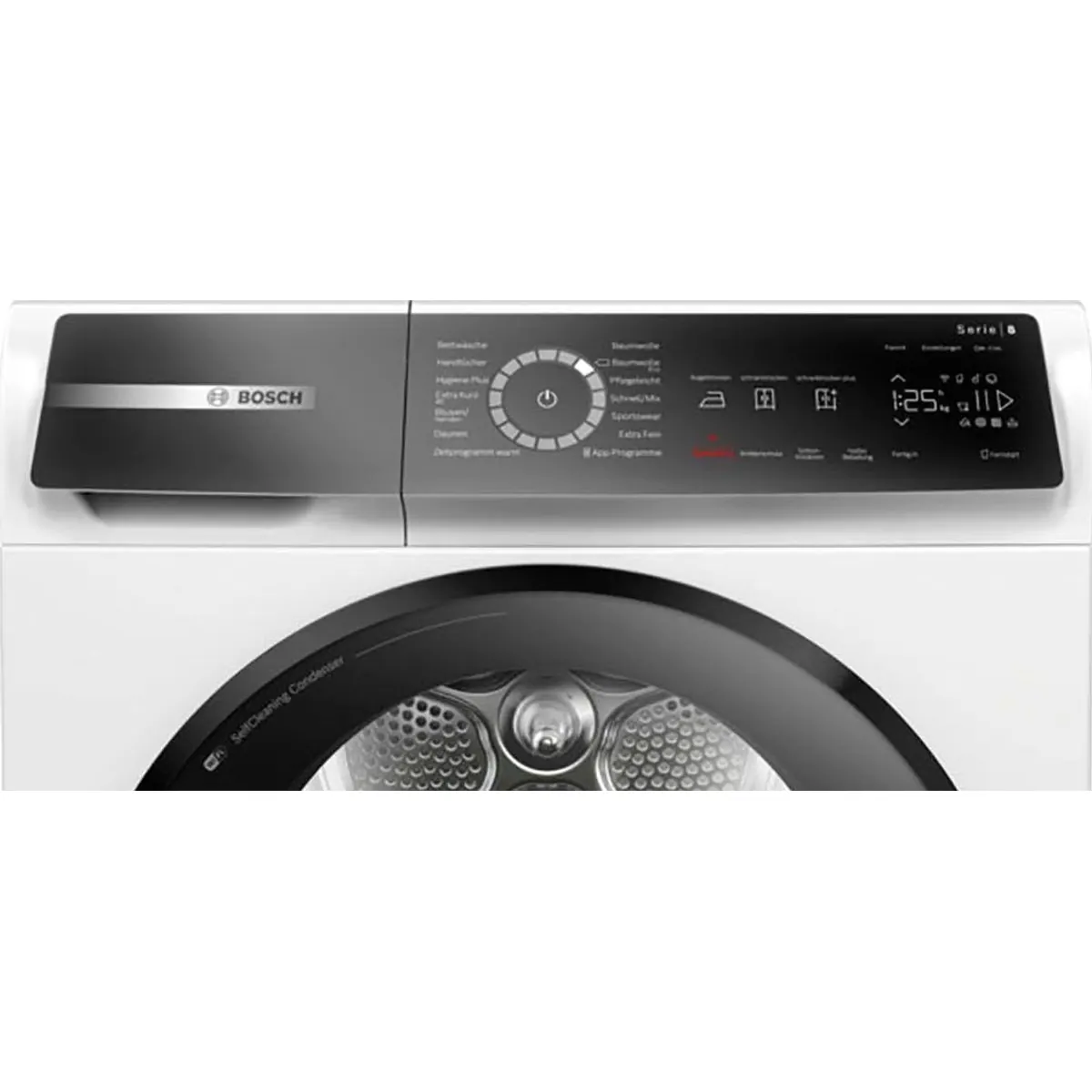 BOSCH WQB245B40 Wärmepumpentrockner, energieeffizient, 9 kg Fassungsvermögen, Smart Dry 5