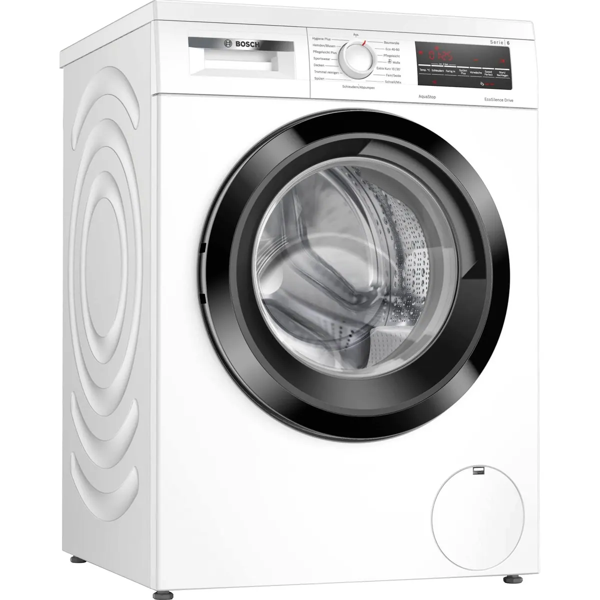 BOSCH WUU28T48 Waschmaschine, 8 kg, 1400 U/min, energieeffizient, leise, unterbaufähig