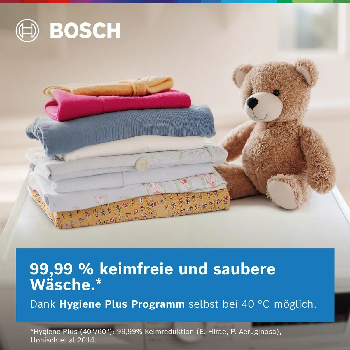 BOSCH WUU28T48 Waschmaschine, 8 kg, 1400 U/min, energieeffizient, leise, unterbaufähig 4