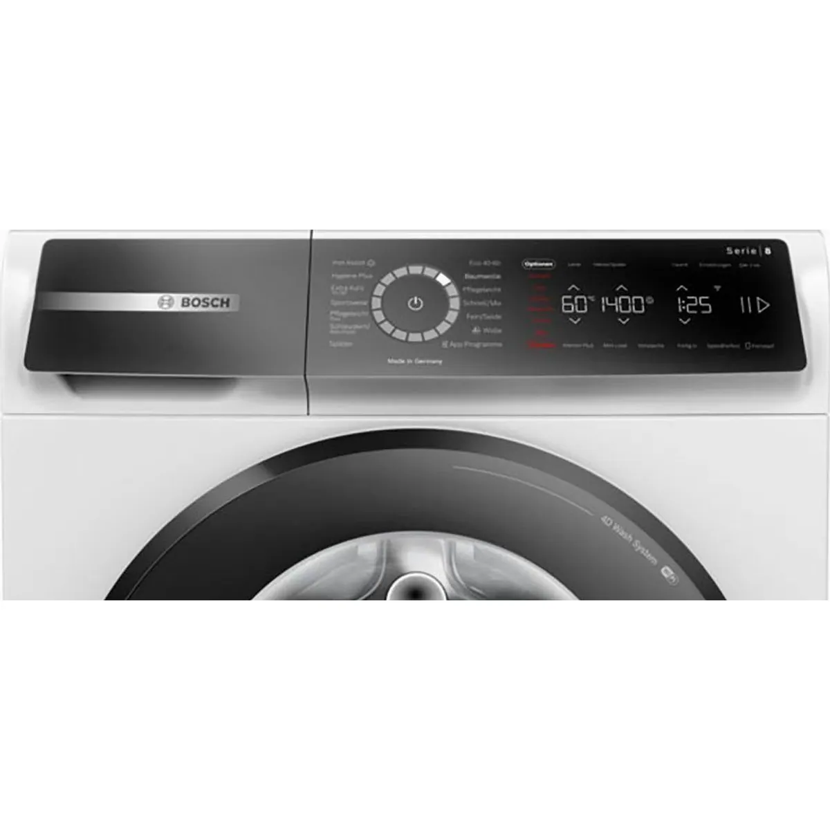BOSCH WGB244010 Waschmaschine, 9 kg Fassungsvermögen, 1400 U/min, energieeffizient 4