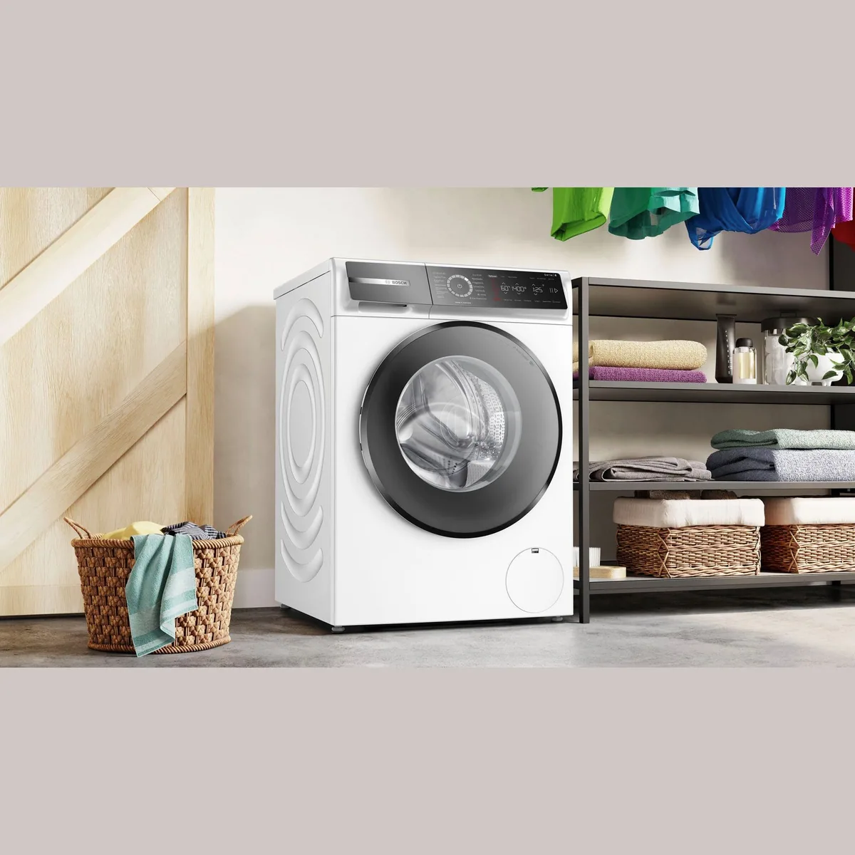 BOSCH WGB244010 Waschmaschine, 9 kg Fassungsvermögen, 1400 U/min, energieeffizient 5