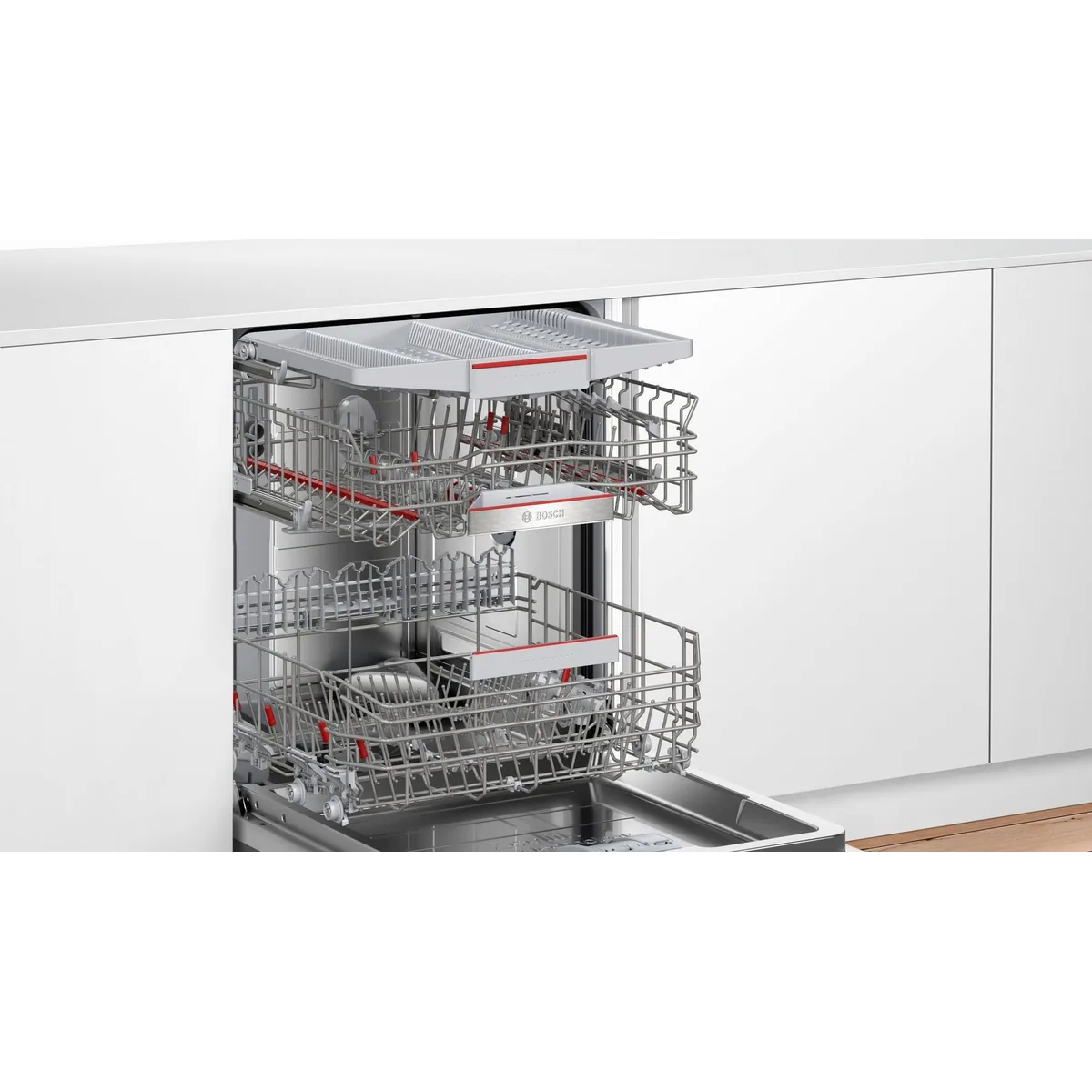 BOSCH SMI6ZCS16E Geschirrspüler, 14 Maßgedecke, 3-fach Rack Matic 3