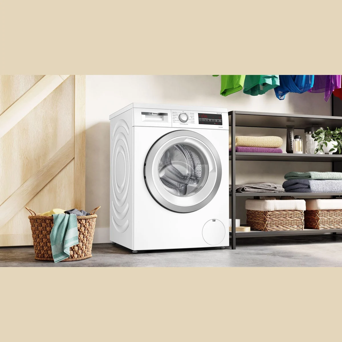 BOSCH WUU28T42 Waschmaschine, 9 kg, 1400 U/min, Invertermotor, Aqua Stop 5