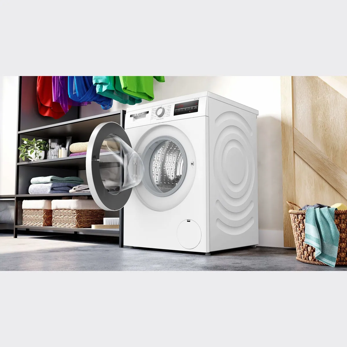 BOSCH WUU28T22 Waschmaschine, 9 kg, 1400 U/min, energieeffizient, unterbaufähig 5