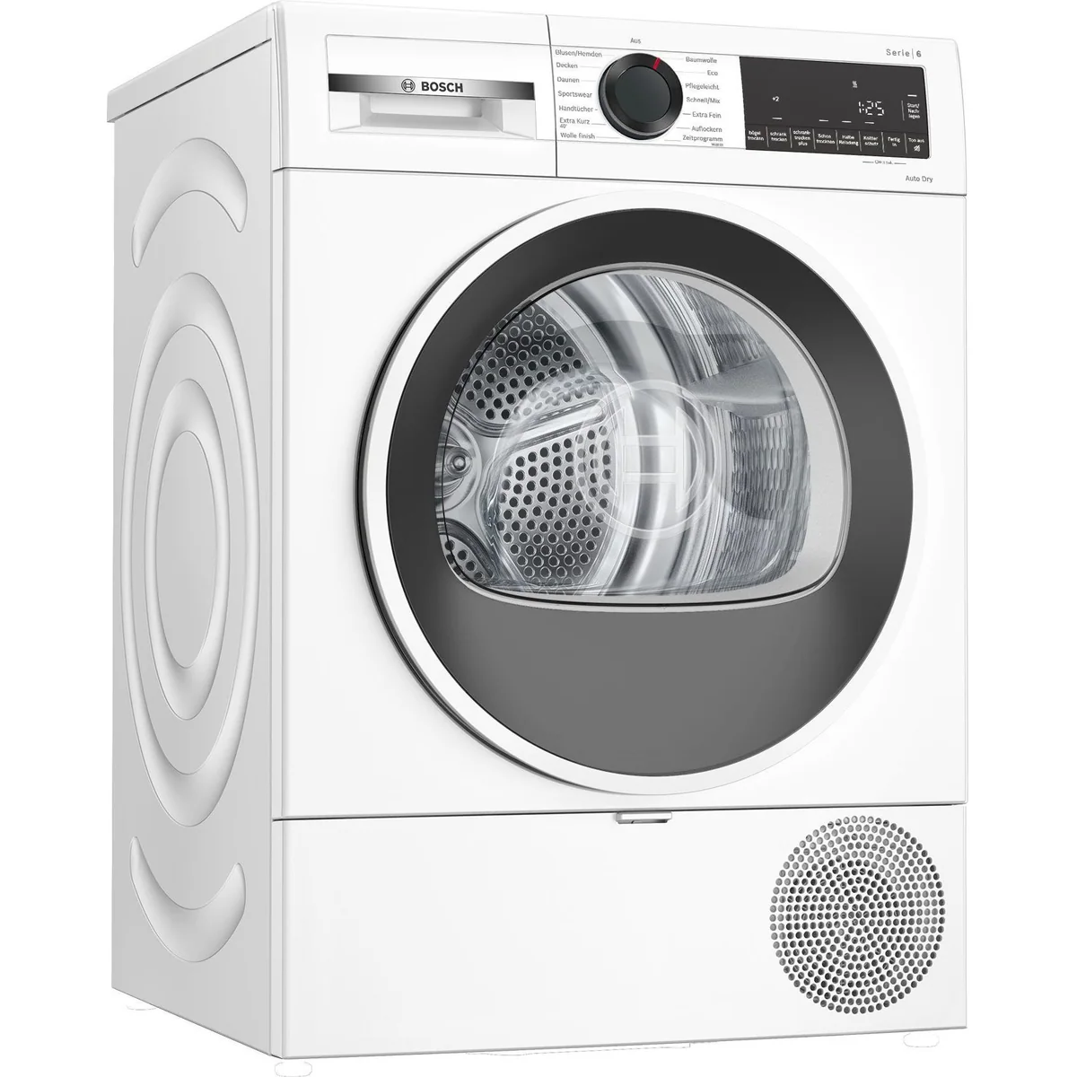 BOSCH Wärmepumpentrockner Serie 6 WQG241001, energieeffizient, leise, benutzerfreundlich