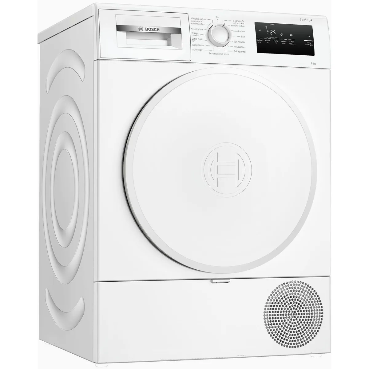 BOSCH Wärmepumpentrockner Serie 4 WTH83VV4, effizientes Trocknen & einfache Reinigung