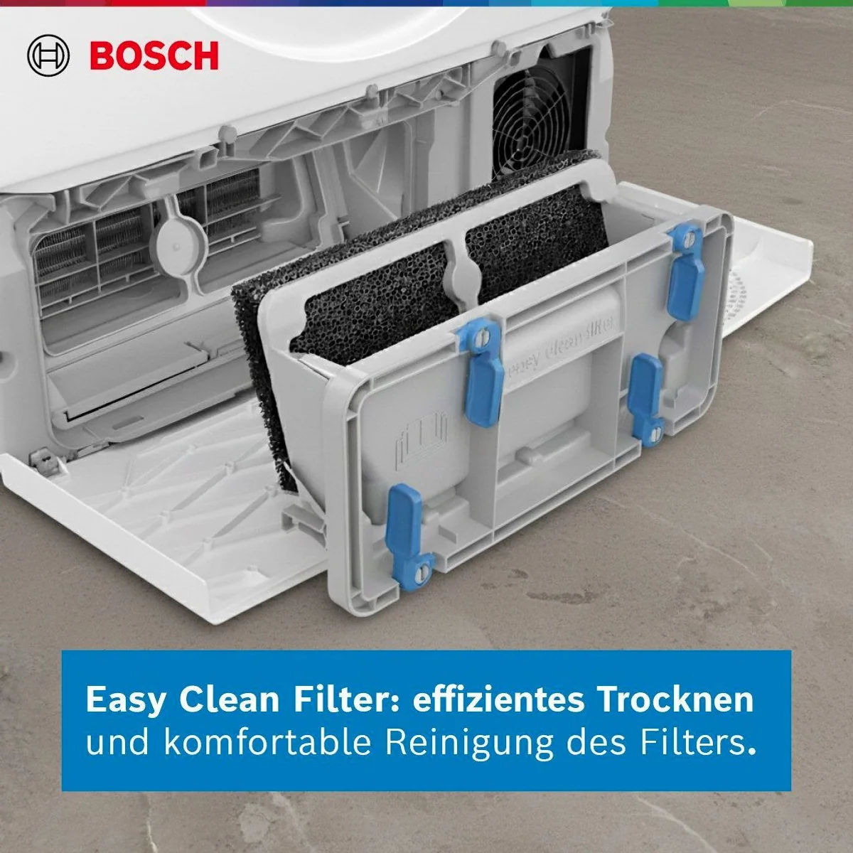 BOSCH Wärmepumpentrockner Serie 4 WTH83VV4, effizientes Trocknen & einfache Reinigung 2