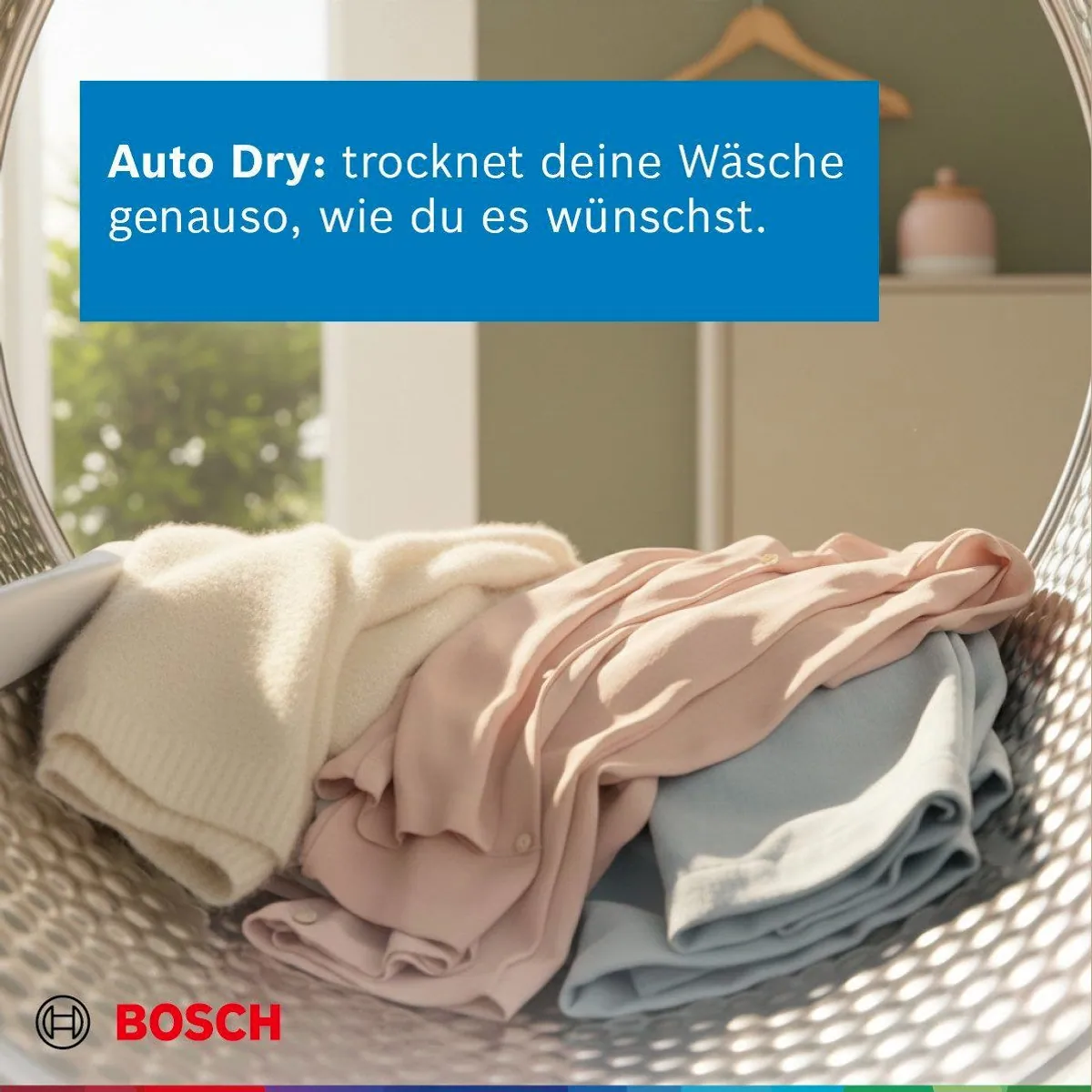 BOSCH Wärmepumpentrockner Serie 4 WTH83VV4, effizientes Trocknen & einfache Reinigung 3