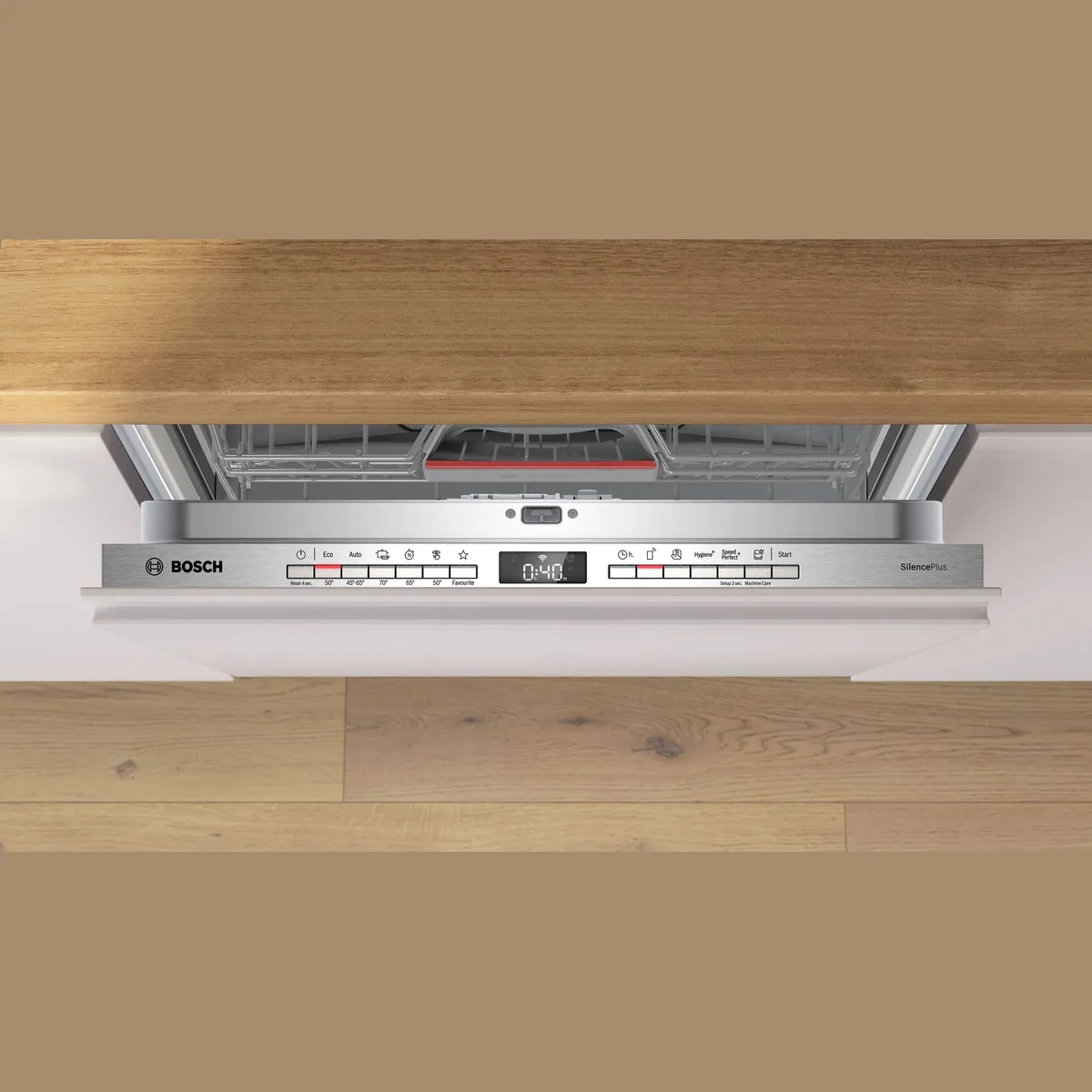 BOSCH SMV4EVX09E Geschirrspüler, 14 Maßgedecke, flexible Vario-Körbe, Info Light 2