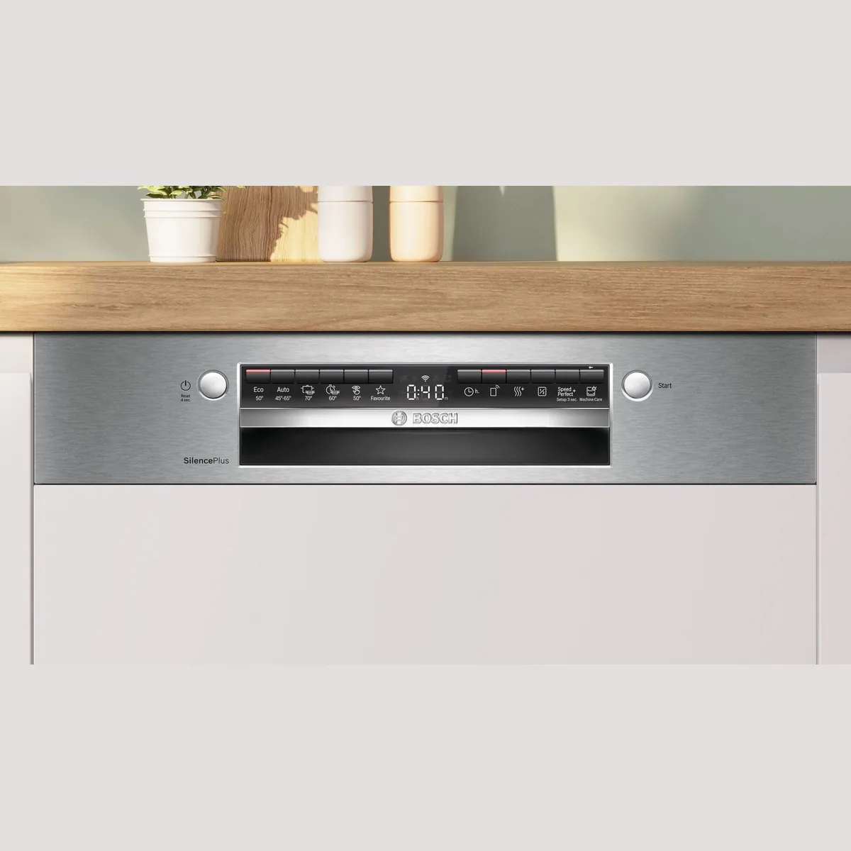 BOSCH SMI4EAS28E Geschirrspüler, 13 Maßgedecke, flexible Körbe, automatische Türöffnung 5