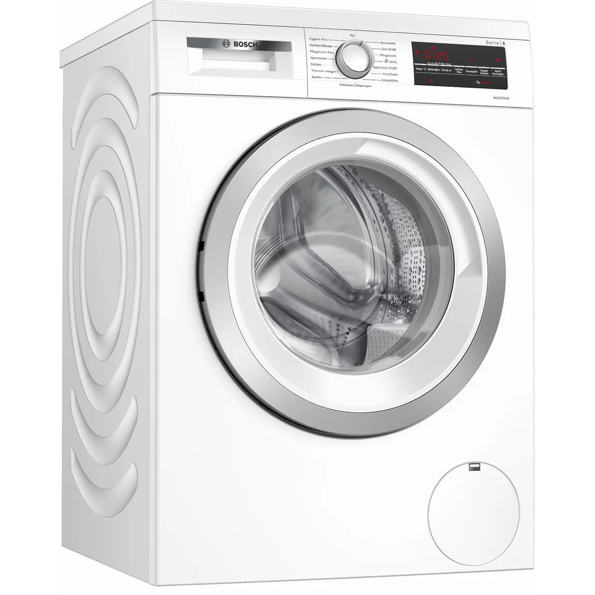 BOSCH Waschmaschine Serie 6 WUU28T71, 8 kg, 1400 U/min — energieeffizient, leise, nachlegefähig
