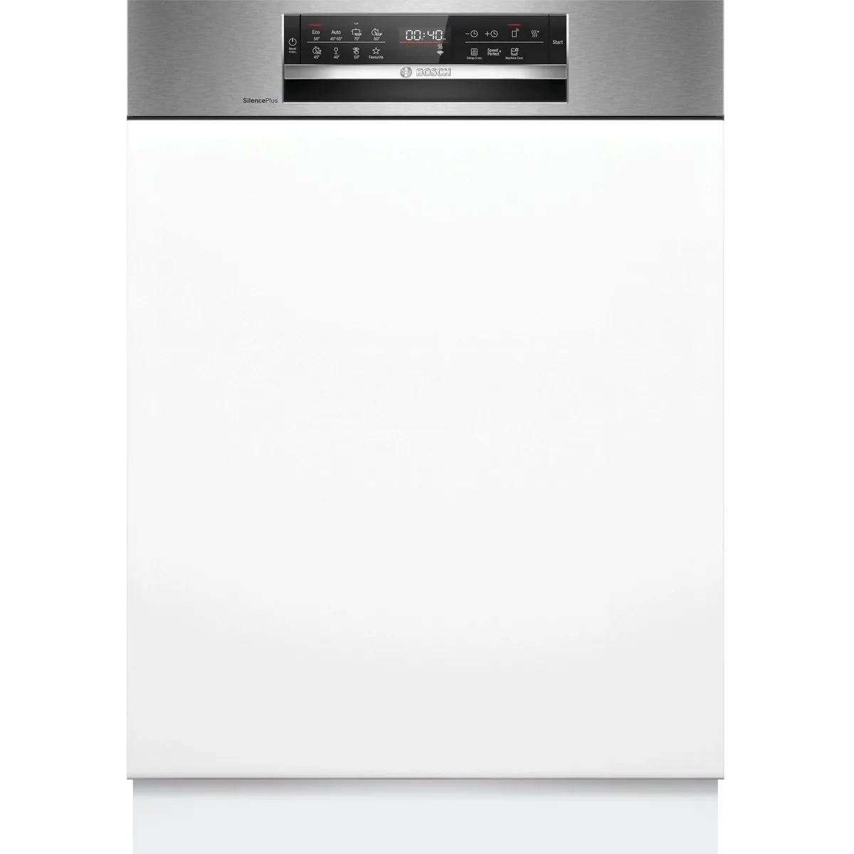 BOSCH SMI6ECS12E Geschirrspüler, 14 Maßgedecke, automatische Türöffnung, flexible Max Flex Körbe 3