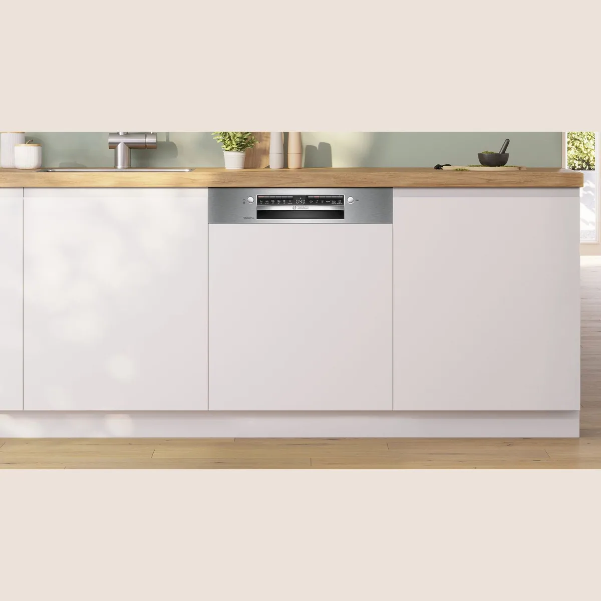 BOSCH SMI4ECS32E Geschirrspüler, 14 Maßgedecke, automatische Türöffnung, flexible Max Flex Körbe 5