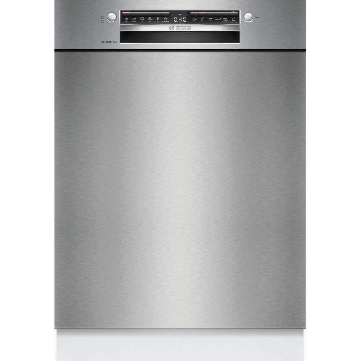 BOSCH SMU4ECS32E Unterbaugeschirrspüler, 14 Maßgedecke, automatische Türöffnung, flexible Max Flex Körbe