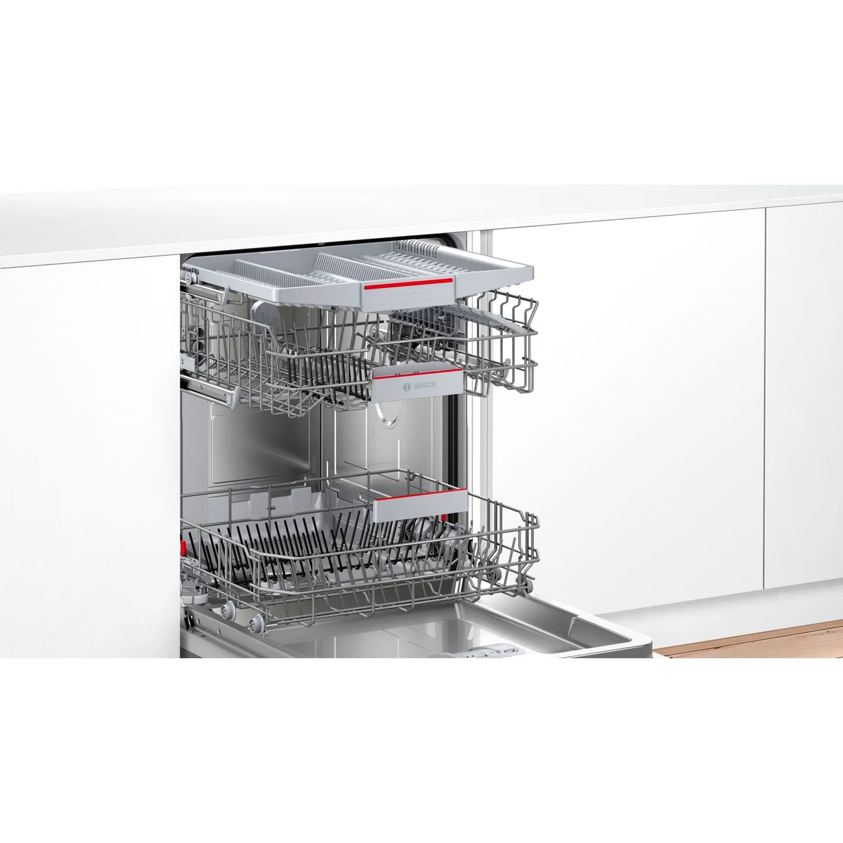 BOSCH SMI4EVS09E Geschirrspüler, 14 Maßgedecke, automatische Türöffnung 5