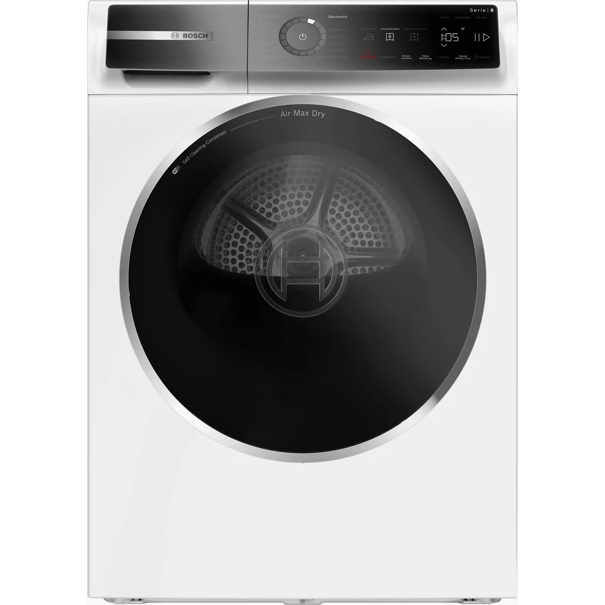 BOSCH Wärmepumpentrockner Serie 8 WRB247C40, energieeffizient und benutzerfreundlich