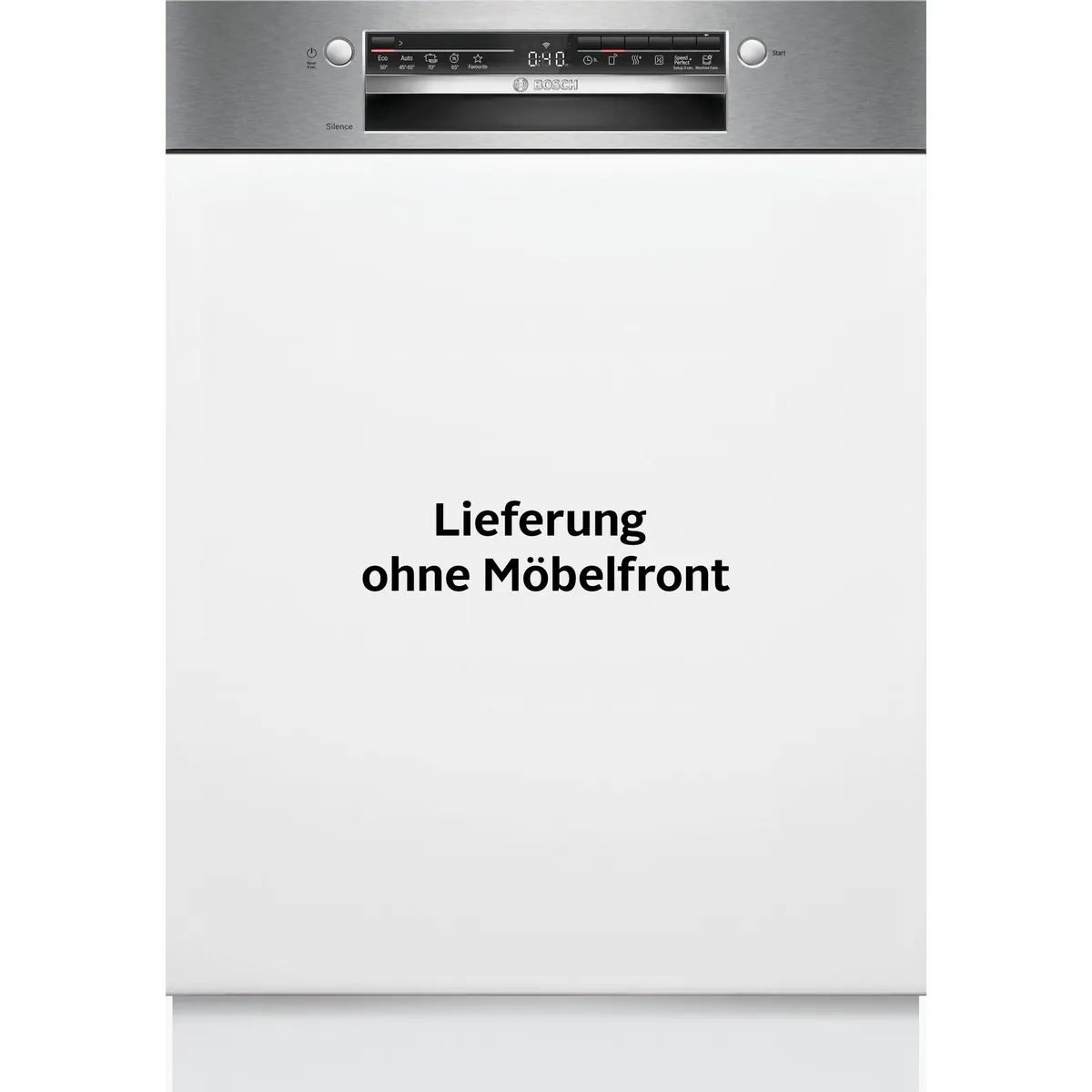 BOSCH teilintegrierbarer Geschirrspüler SMI2HTS08E, 13 Maßgedecke, Silence on Demand-Funktion