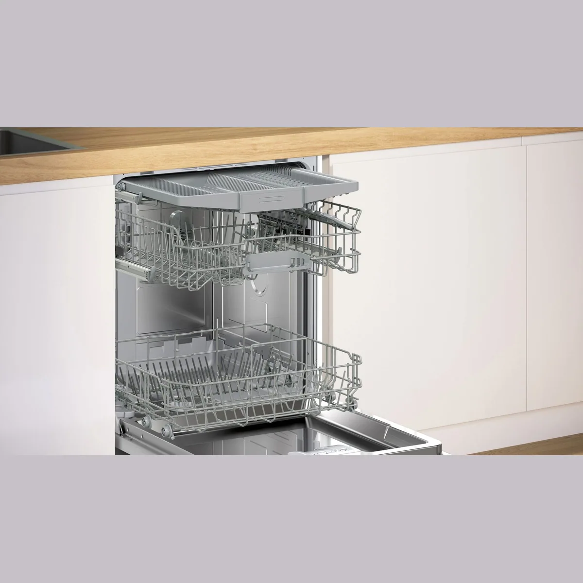 BOSCH SMI2HVS06E Geschirrspüler, 14 Maßgedecke, flexibler Rackmatic-Korb 5