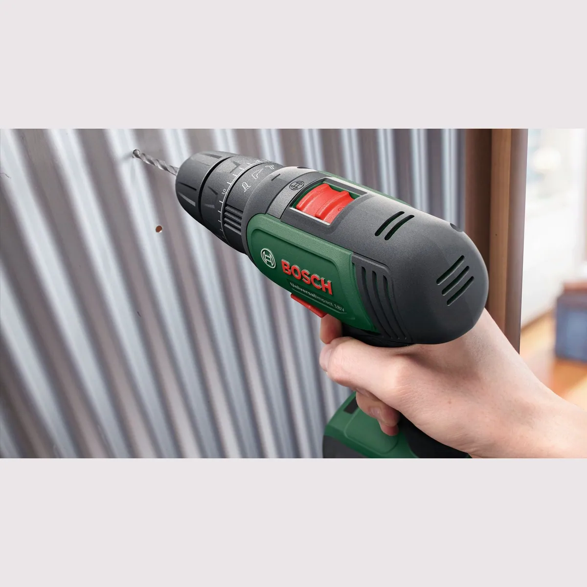 Bosch Home & Garden UniversalImpact 18V, 1450 U/min, 34 Nm, Akku-Schlagbohrschrauber Set 3