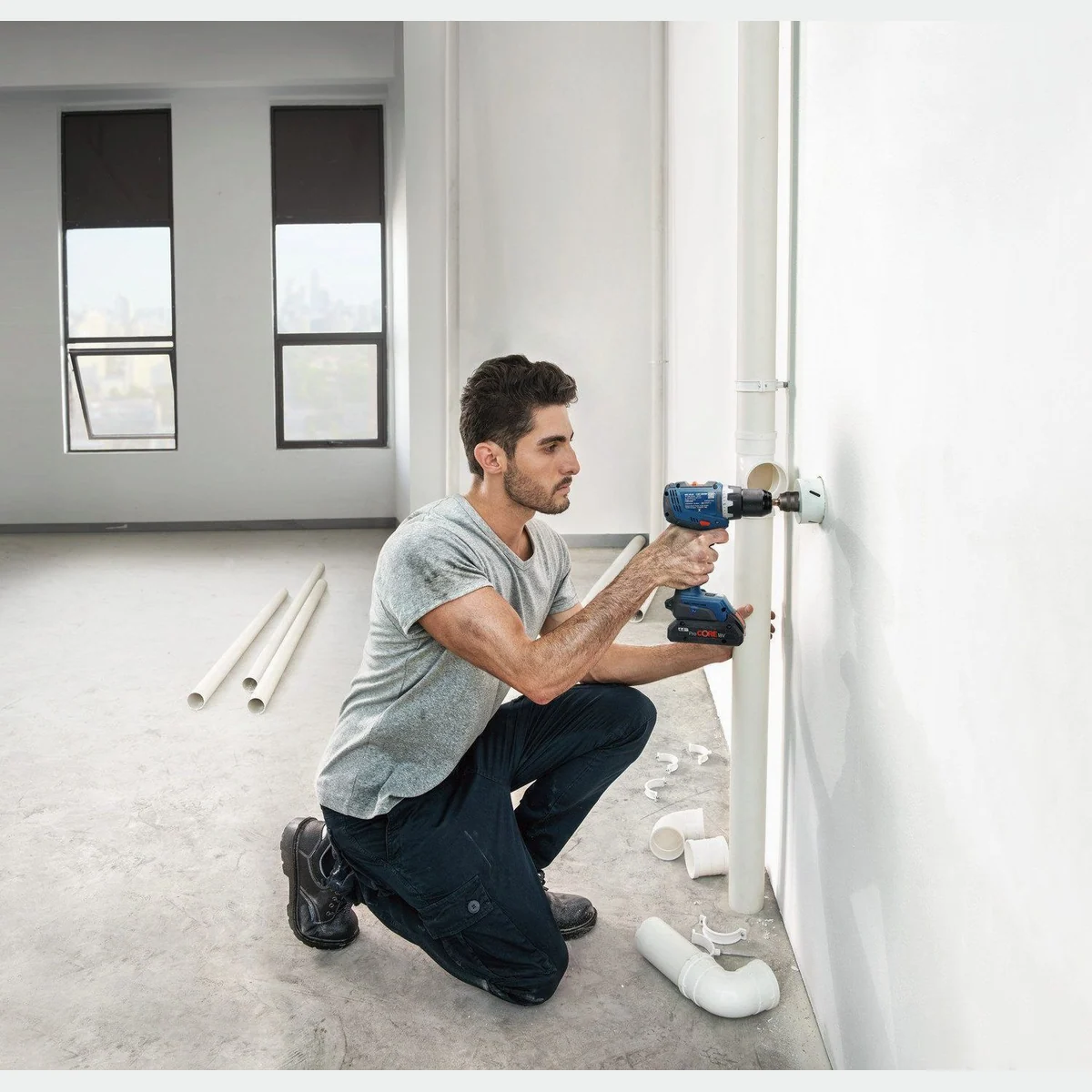 Bosch Professional GSR 18V-65 Akku-Bohrschrauber, hohe Leistung, KickBack Control, inkl. 2x Akku 5