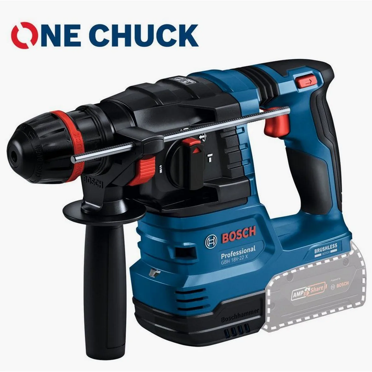 Bosch Professional GDS 18V-350 Akku-Drehschlagschrauber, 350 Nm, 2 x 4.0Ah Akku, L-BOXX 2
