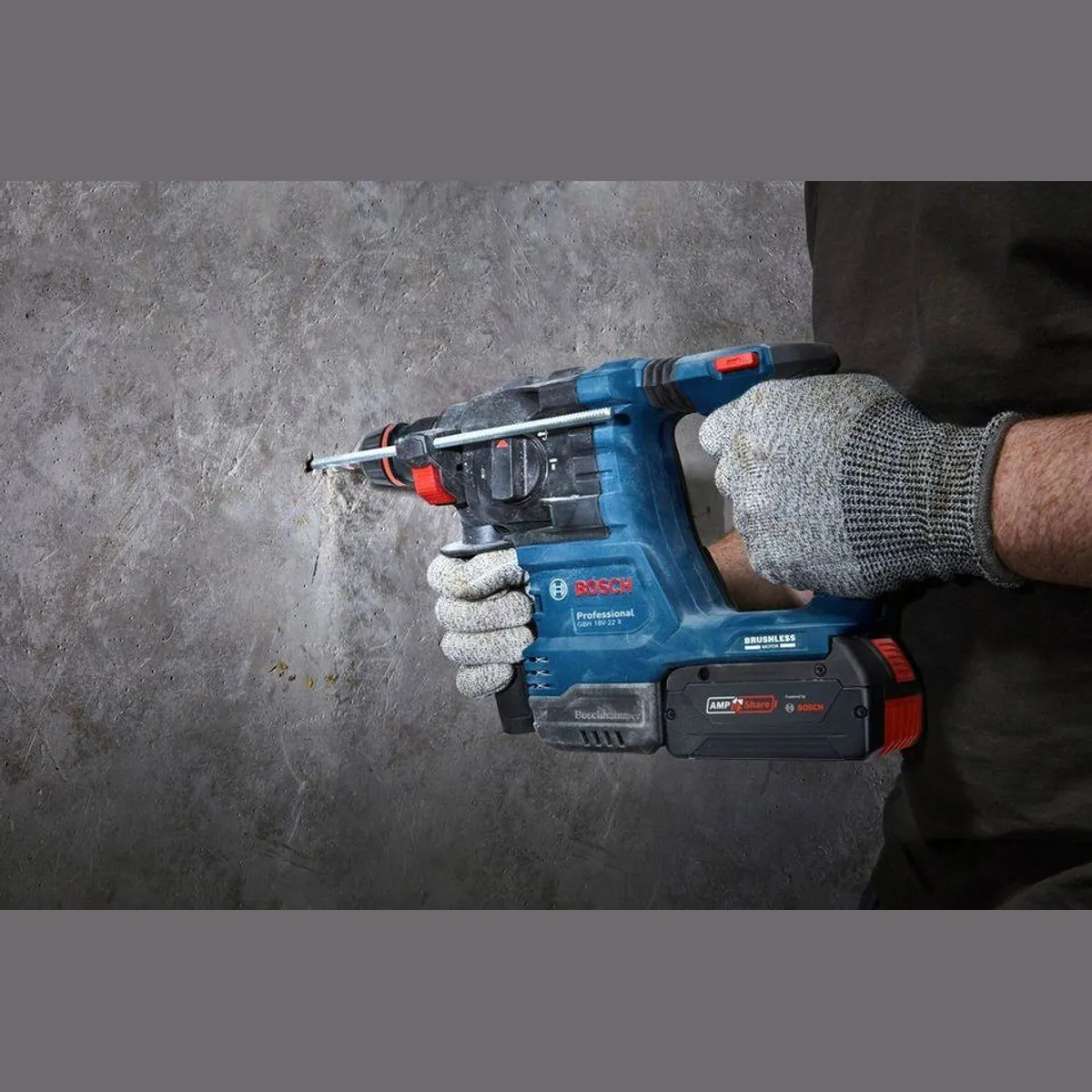 Bosch Professional GDS 18V-350 Akku-Drehschlagschrauber, 350 Nm, 2 x 4.0Ah Akku, L-BOXX 5