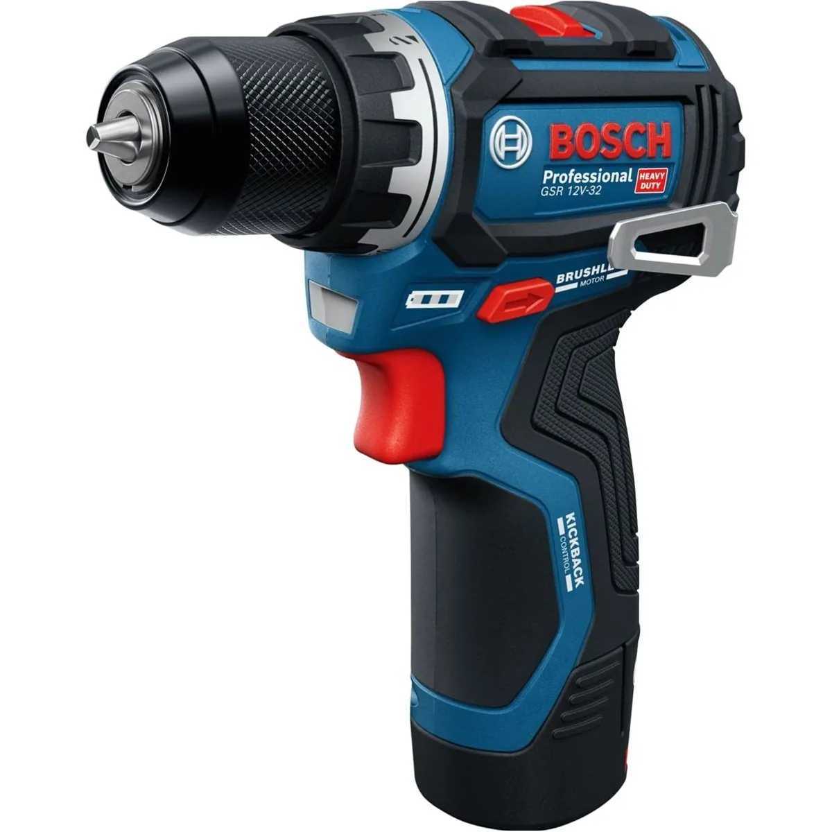 Bosch Professional Akku-Bohrschrauber GSR 12V-32, kompakt, leicht, inklusive 2 Akkus 5