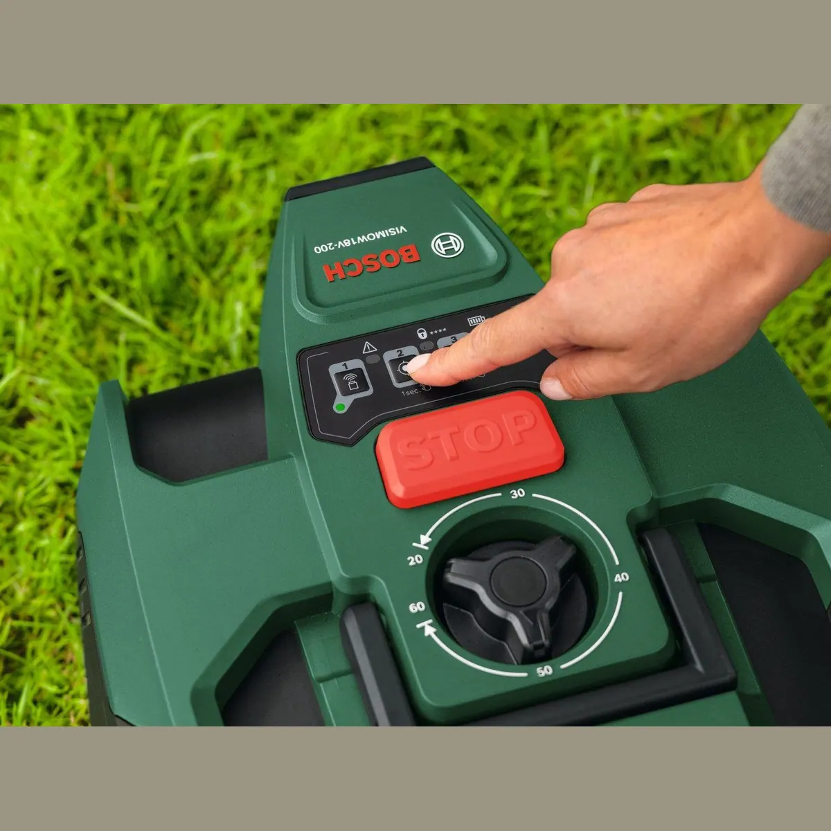 Bosch Home & Garden Rasenmähroboter VISIMOW18V-200, für Flächen bis 200 m², inkl. Akku und Ladegerät 3