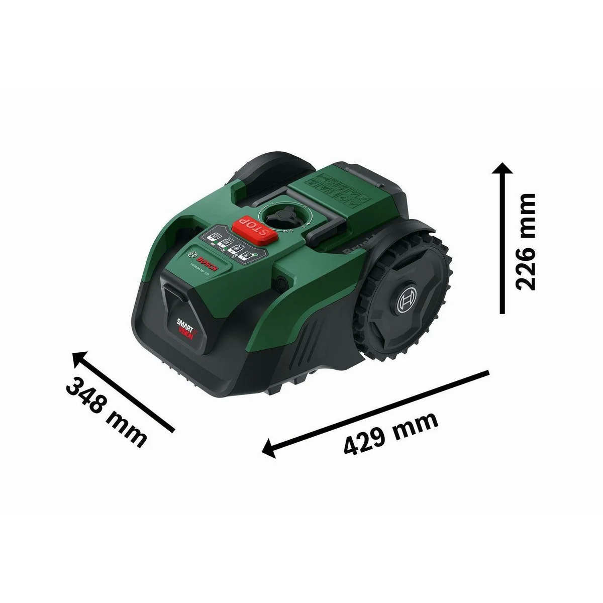 Bosch Home & Garden Rasenmähroboter VISIMOW18V-200, für Flächen bis 200 m², inkl. Akku und Ladegerät 5