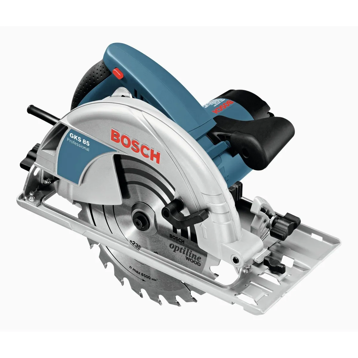 Bosch Professional GKS 85 Handkreissäge, hohe Schnittkapazität, kraftvoll und präzise