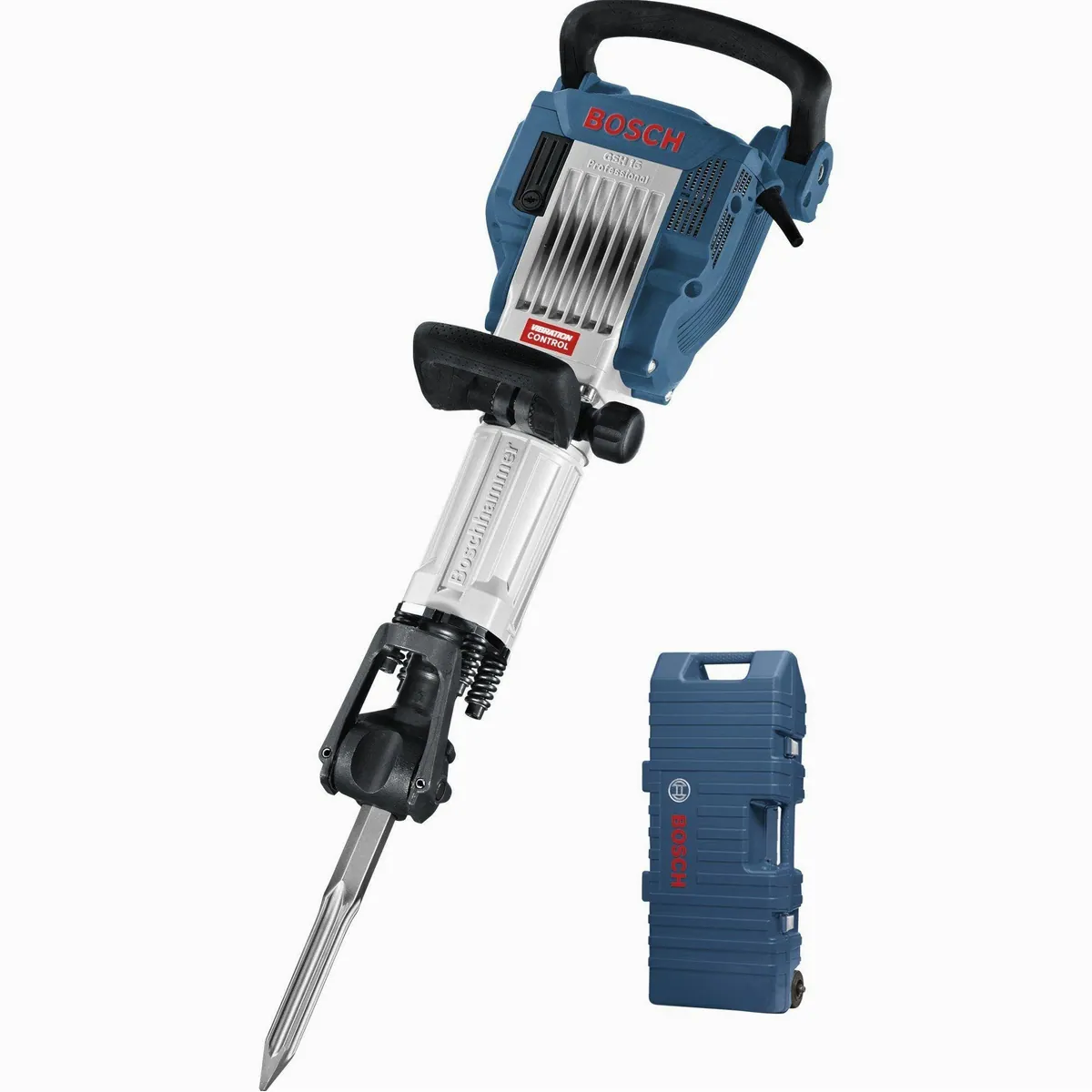 Bosch Professional GSH 16-30 Abbruchhammer, 1.750 Watt, 41 Joule Schlagenergie, Vibration-Control