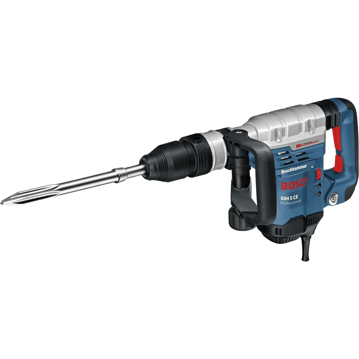 Bosch Professional GSH 5 CE, leistungsstarker Schlaghammer mit Vibration Control