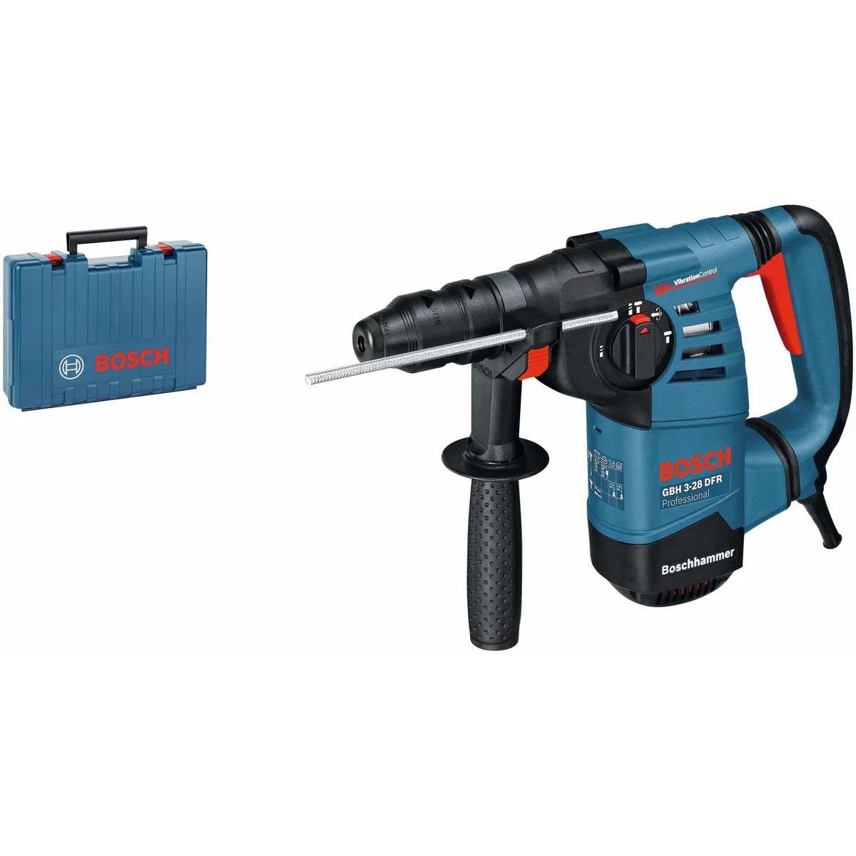 Bosch Professional Bohrhammer GBH 3-28 DFR, hohe Meißelleistung, geringe Vibration
